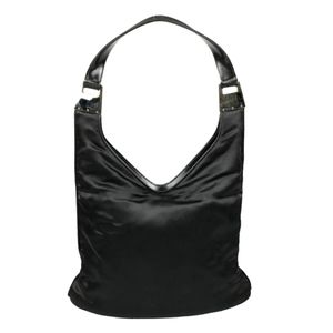 GUCCI  BAG SHOULDER BAG BLACK NYLON